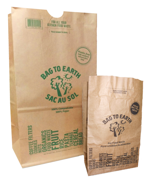 Sacs compostables 7 litres, Courses en ligne